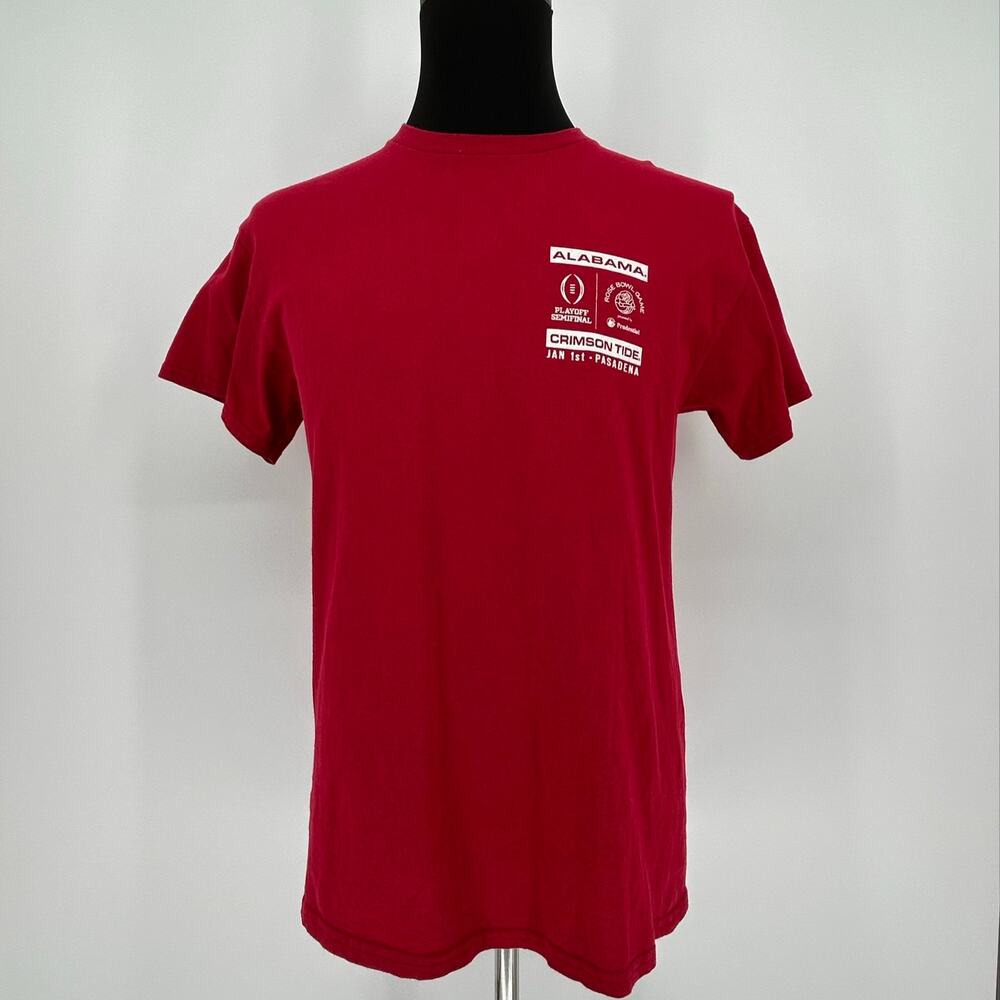 Alabama Crimson Tide 2024 Rose Bowl CFP Playoff Semifinal T-Shirt Red Mens M